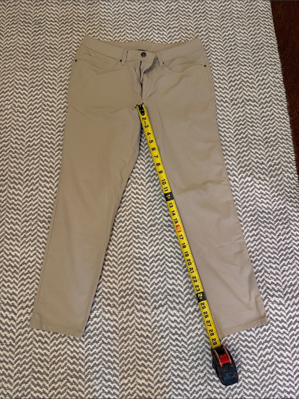 Lululemon Men’s Khaki Pants - Versatile Everyday Fit